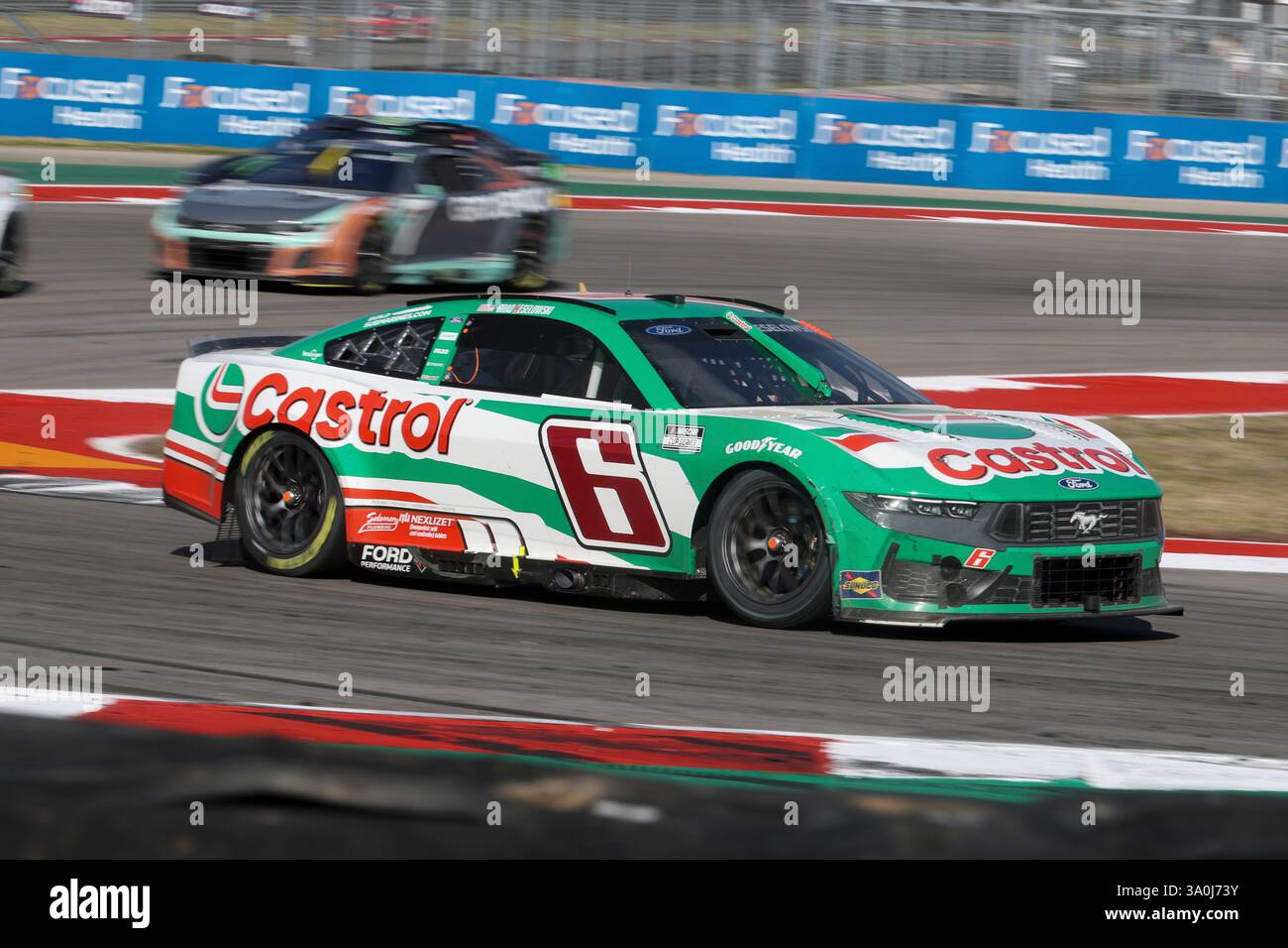AUSTIN, TX - MARCH 02: Brad Keselowski (#6 RFK Racing Castrol Ford ...