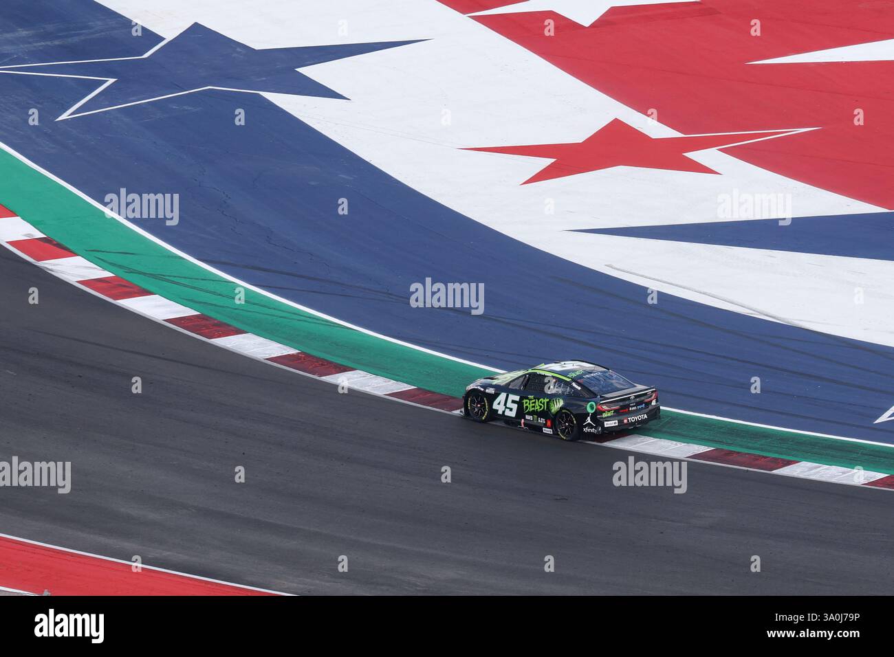 AUSTIN, TX - MARCH 02: Tyler Reddick (#45 23XI Racing The Beast Toyota ...