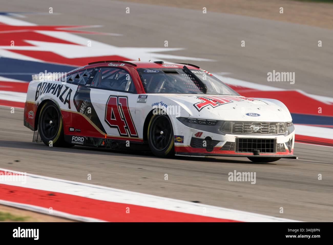 AUSTIN, TX - MARCH 02: Cole Custer (#41 Haas Factory Team Haas/Bonanza ...