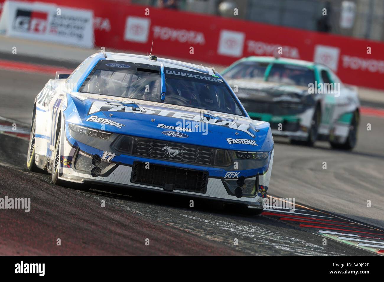 AUSTIN, TX - MARCH 02: Chris Buescher (#17 RFK Racing Fastenal Ford ...