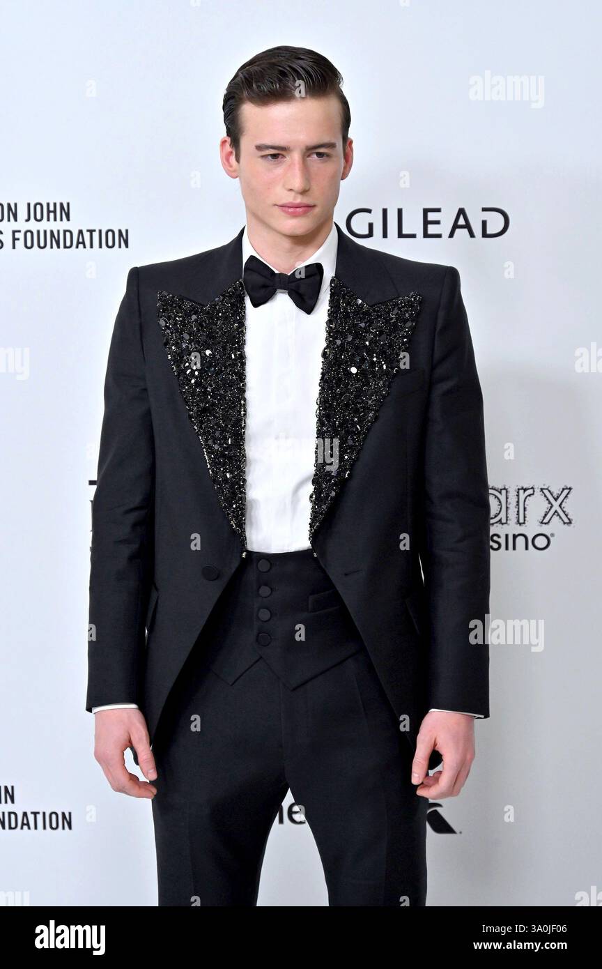 LOS ANGELES - MAR 2: Bach Buquen at the Elton John Academy Awards