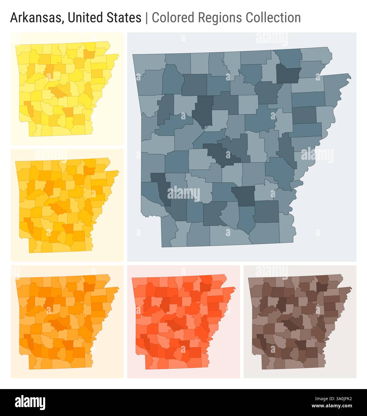 Yellow river map Stock Vector Images - Alamy