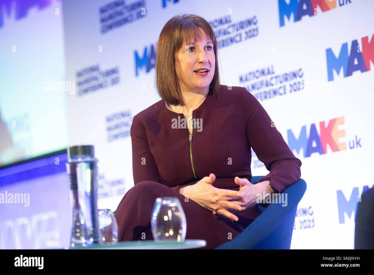 Rachel Reeves Manufacturing London, UK. 04 Mar 2025. Pictured: Rachel Reeves - Chancellor of The ...