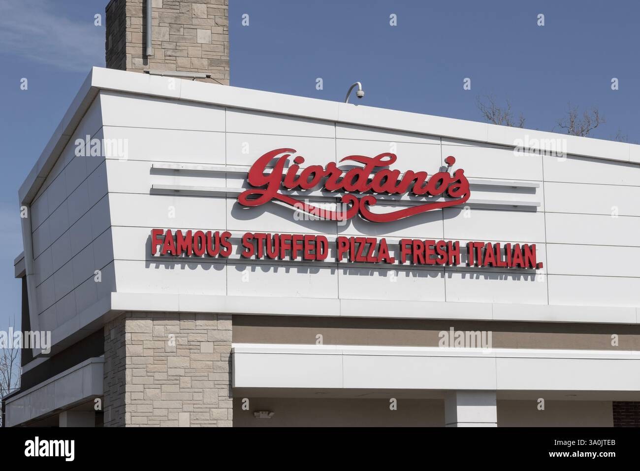Indianapolis - March 2, 2025: Giordano's pizzeria chain that ...