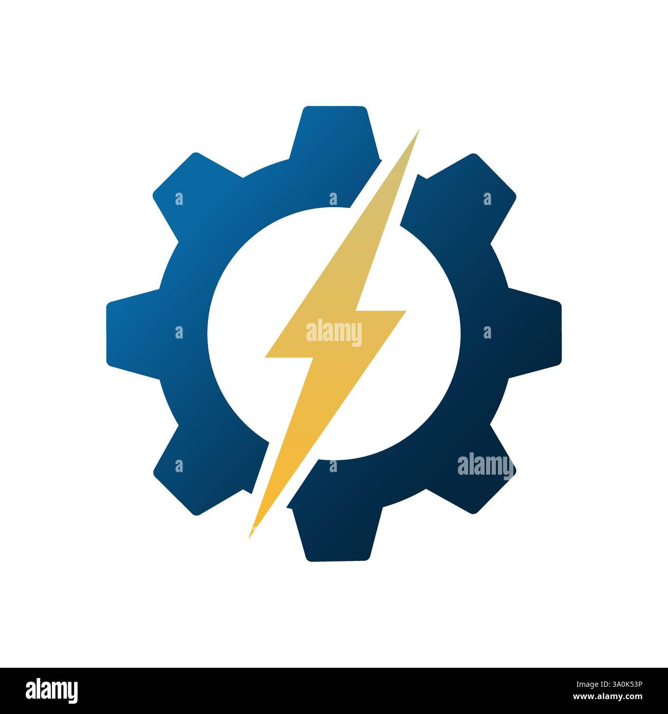 Repair logo gear icon color vector Stock Vector Image & Art - Alamy