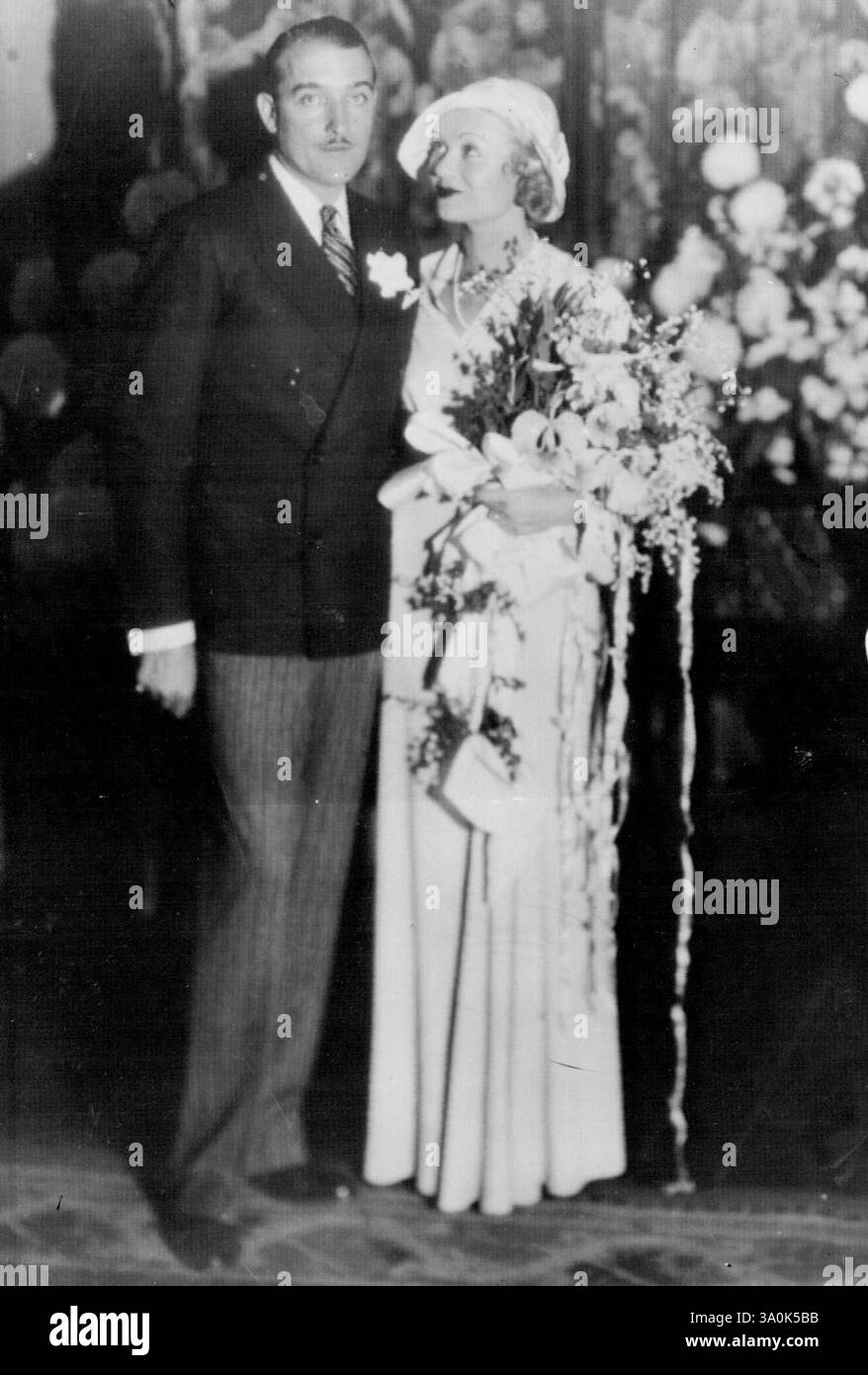 Movie "Princess" Weds French Novleman -- Constance Bennett, one of ...