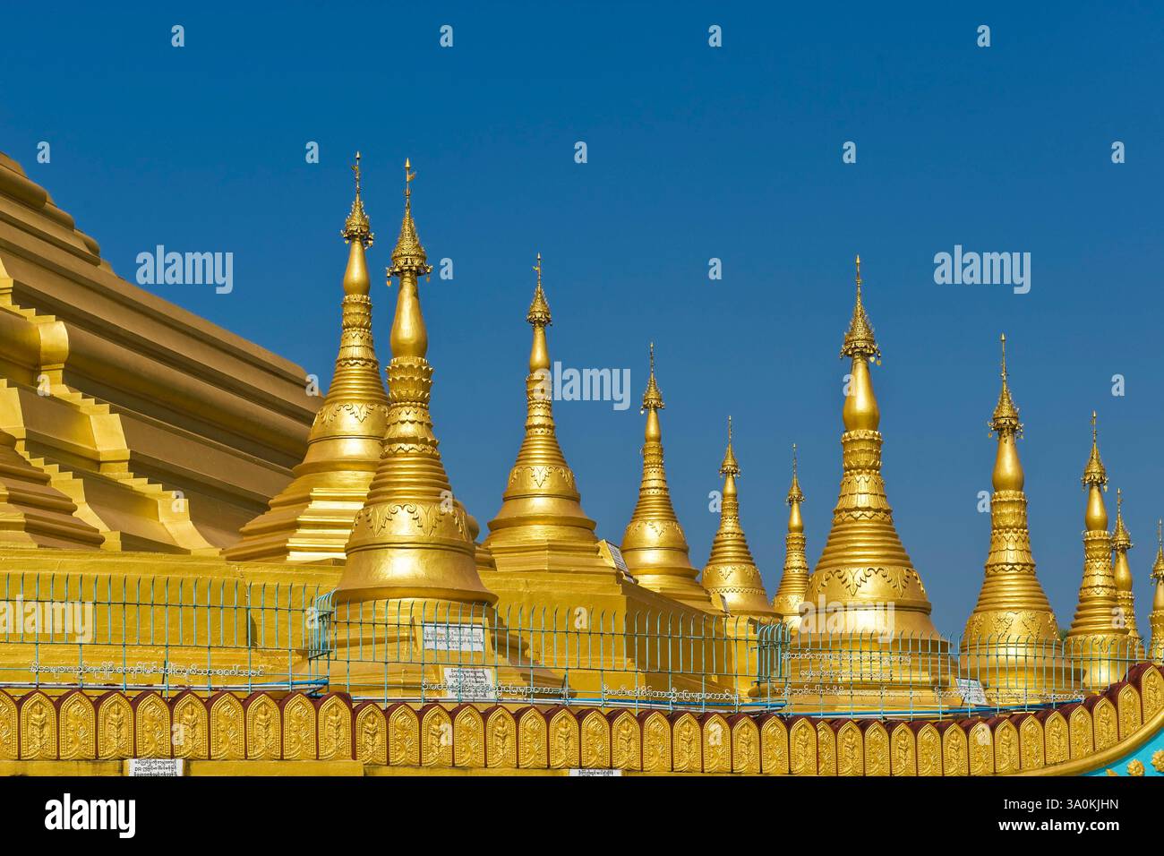 Myanmar, Bago, Shwemawdaw paya Stock Photo