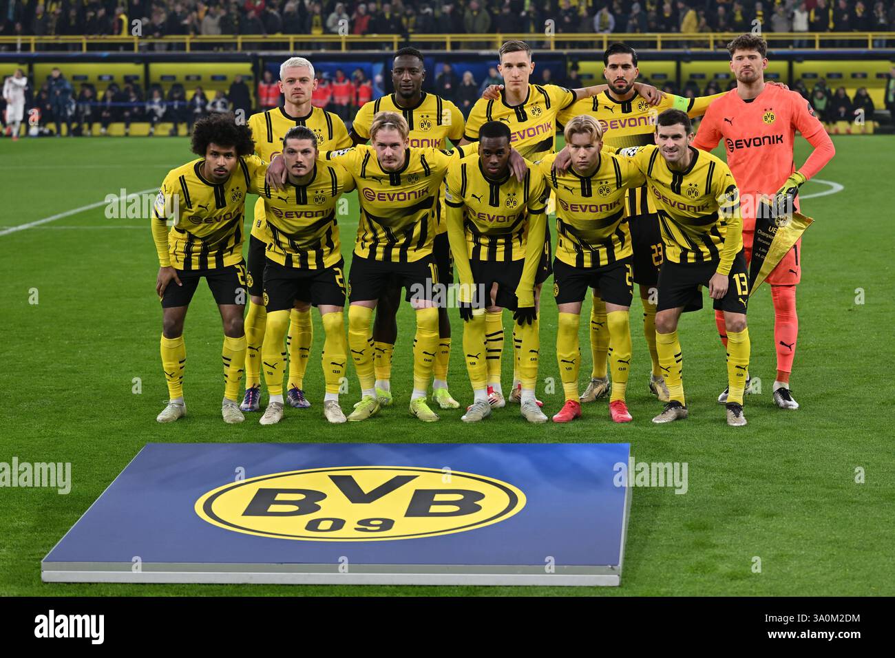 04 March 2025, North Rhine-Westphalia, Dortmund: Soccer: Champions