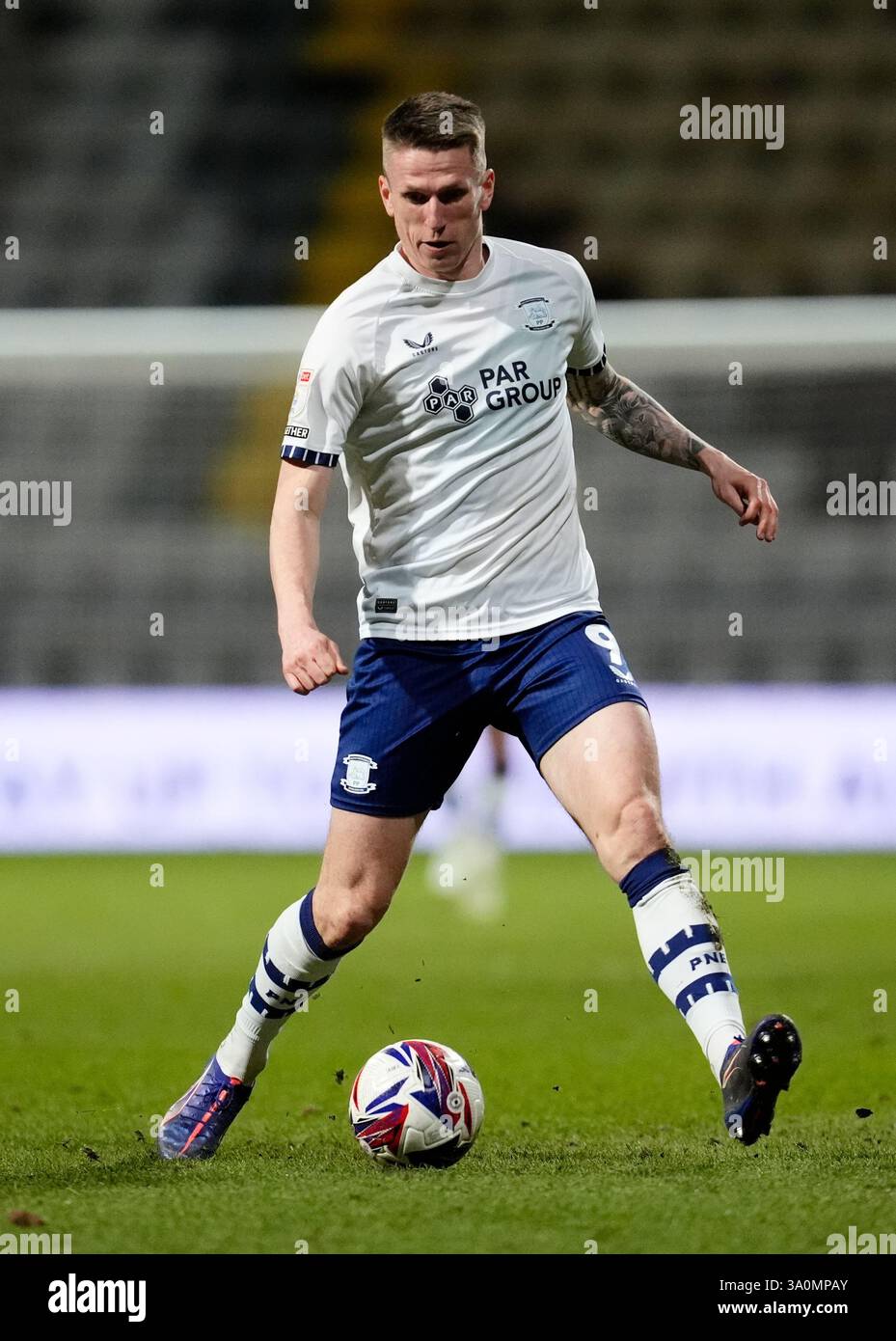 Emil Riis Preston North End's Emil Riis Jakobsen during the Sky Bet Championship ...