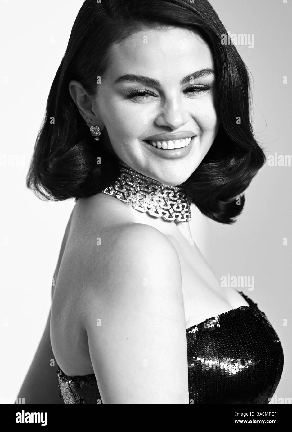 Los Angeles, USA. March 2nd, 2025. Selena Gomez arriving at the Vanity