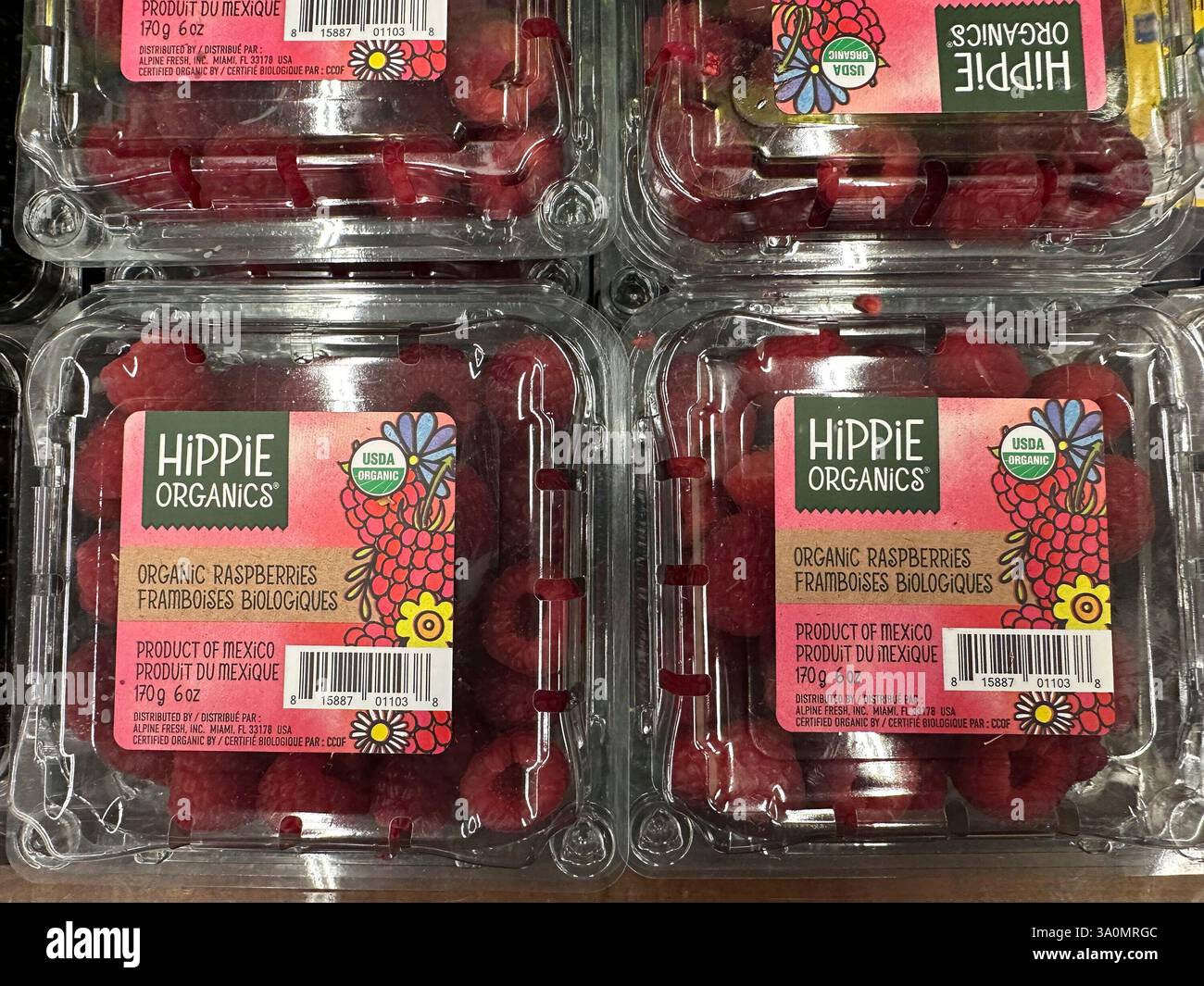 The country of origin-Mexico-is noted on the label of packages of ...