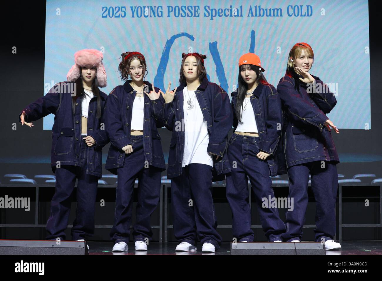 05th Mar, 2025. S. Korean girl group Young Posse South Korean girl ...