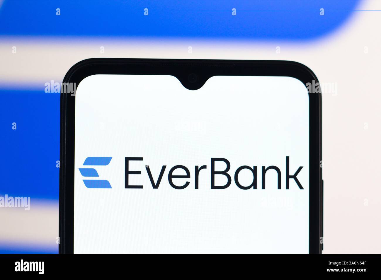 Canada. 4th Mar, 2025. In this photo illustration, the EverBank logo is