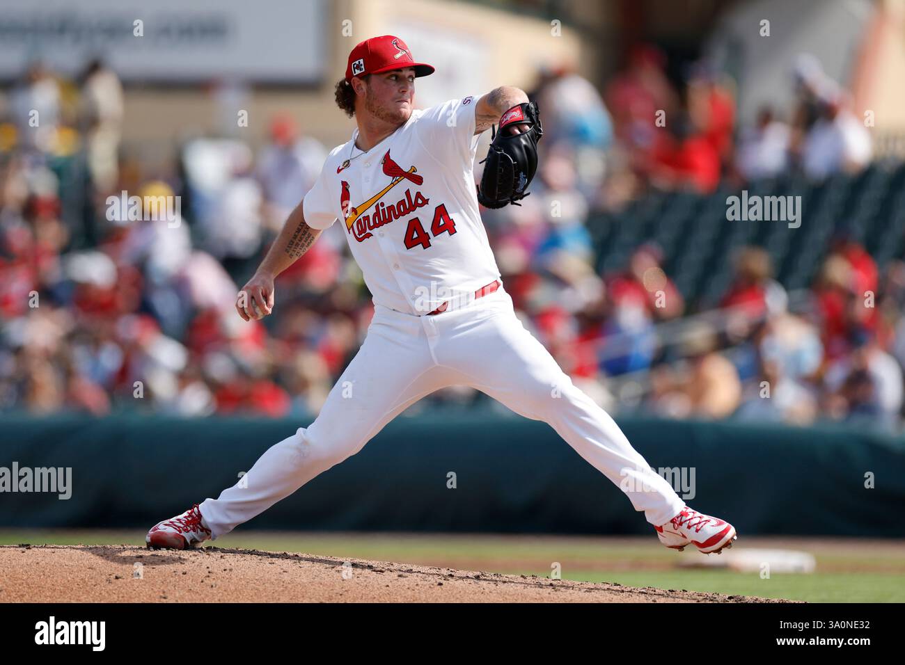 JUPITER, FL - MARCH 01: St. Louis Cardinals pitcher Gordon Graceffo (44 ...