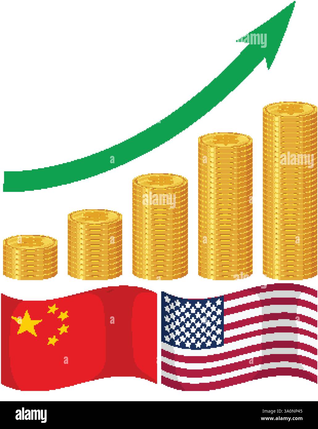 Usa and china geopolitics Stock Vector Images - Alamy