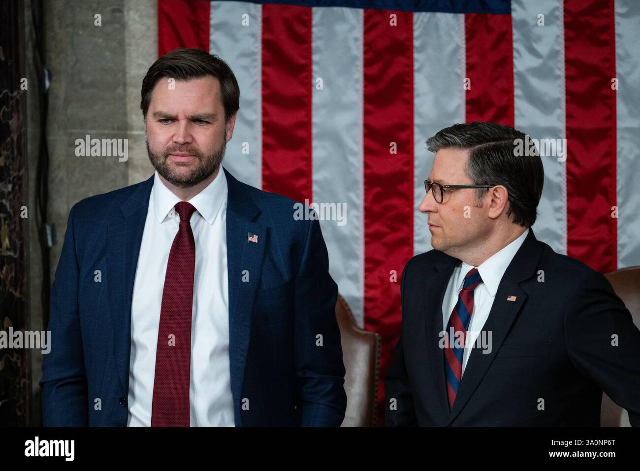 Washington, United States. 04th Mar, 2025. Vice President JD Vance and ...