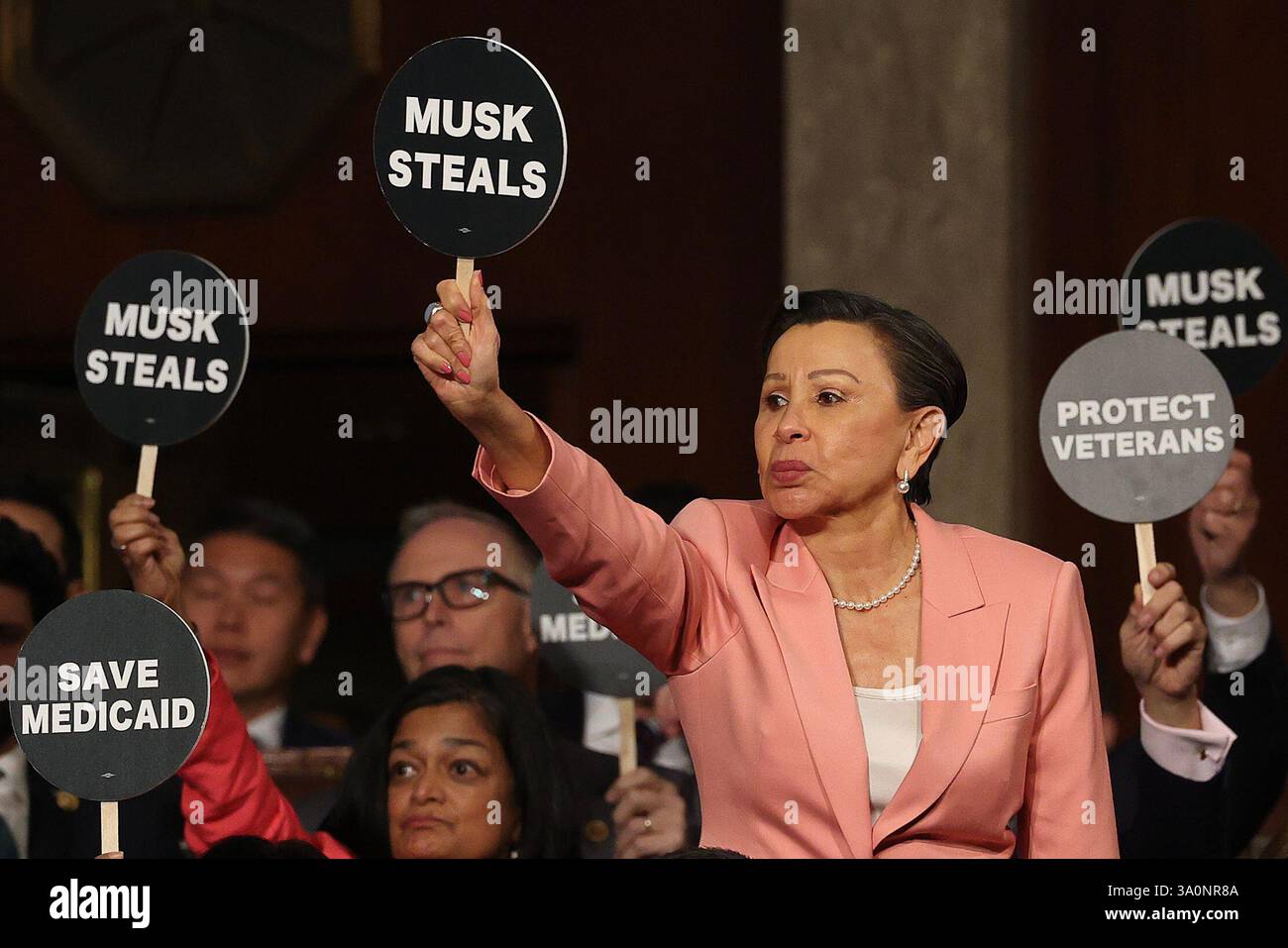 Rep. Nydia Washington, United States. 04th Mar, 2025. Rep. Nydia Velazquez (D-NY ...