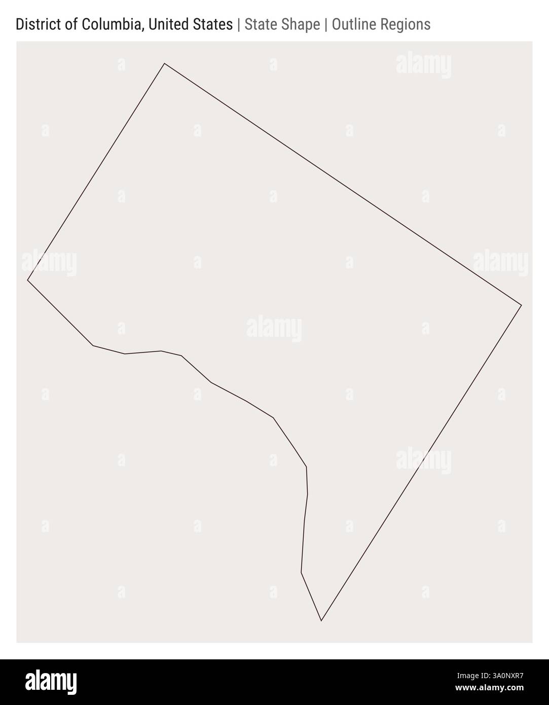 Map of columbia map Cut Out Stock Images & Pictures - Alamy