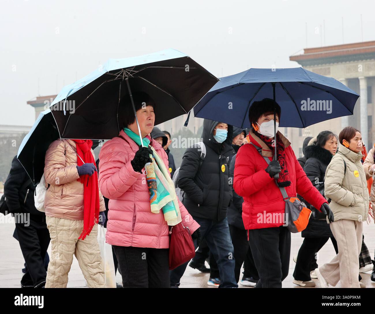 Tourists Visit The Tiananmen Square In Beijing China 2 March 2025 Tourists Visit The Tiananmen Square In Beijing China 2 March 2025 3A0P9KM