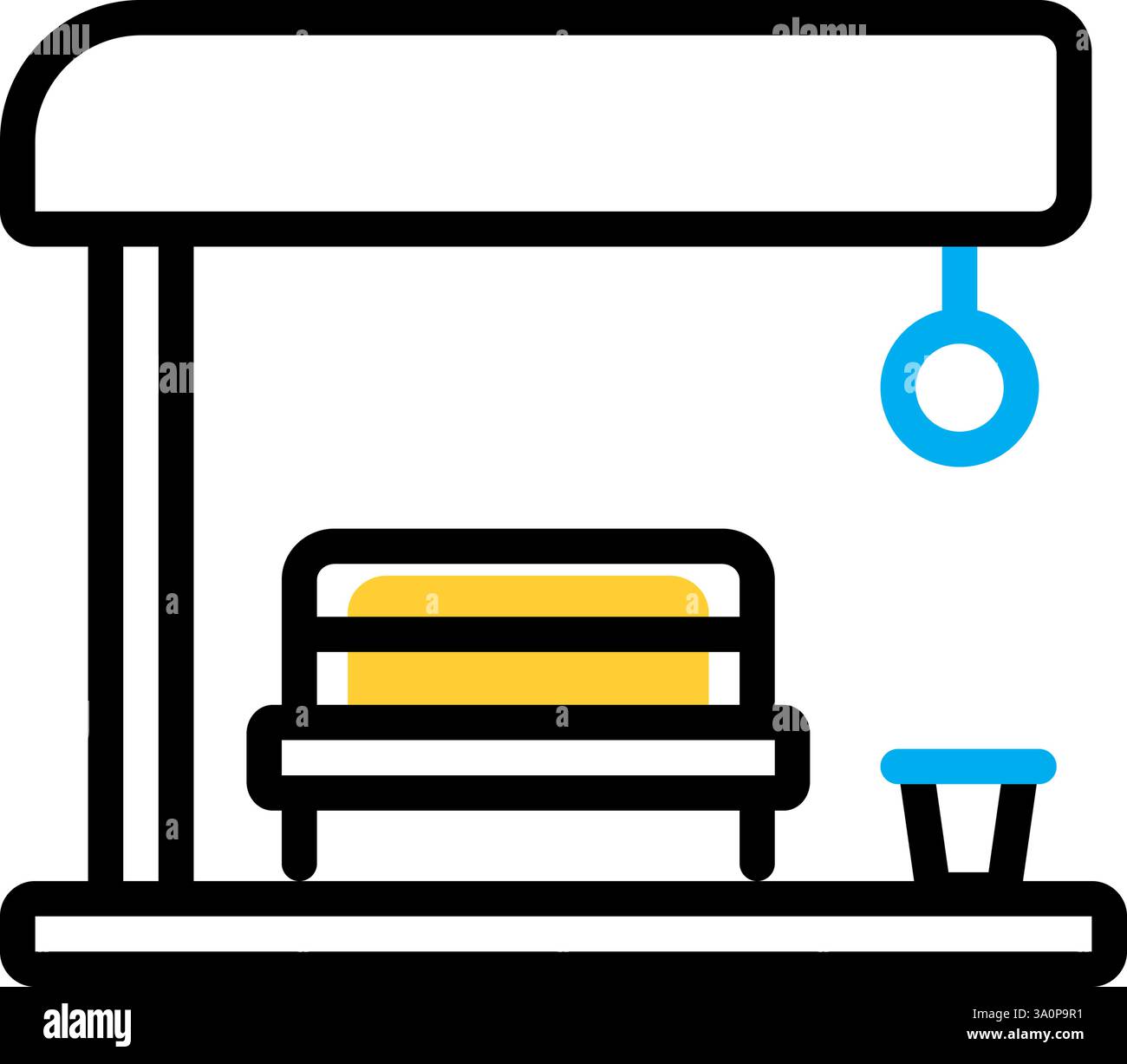 Icon for bus stop,bus,stop,router Stock Vector Image & Art - Alamy