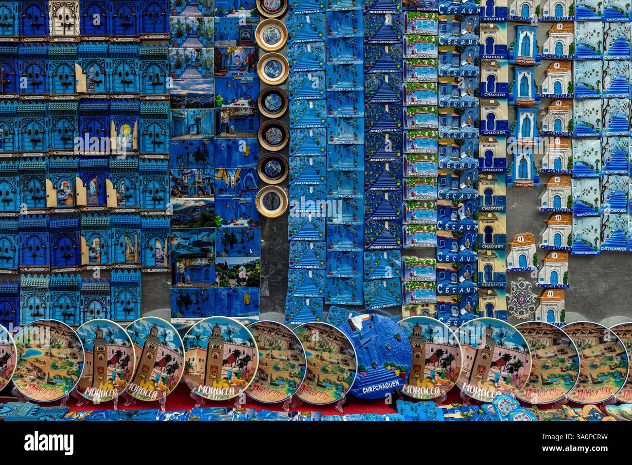 Ras El Ma in Chefchaouen, the Blue City of Morocco Stock Photo - Alamy