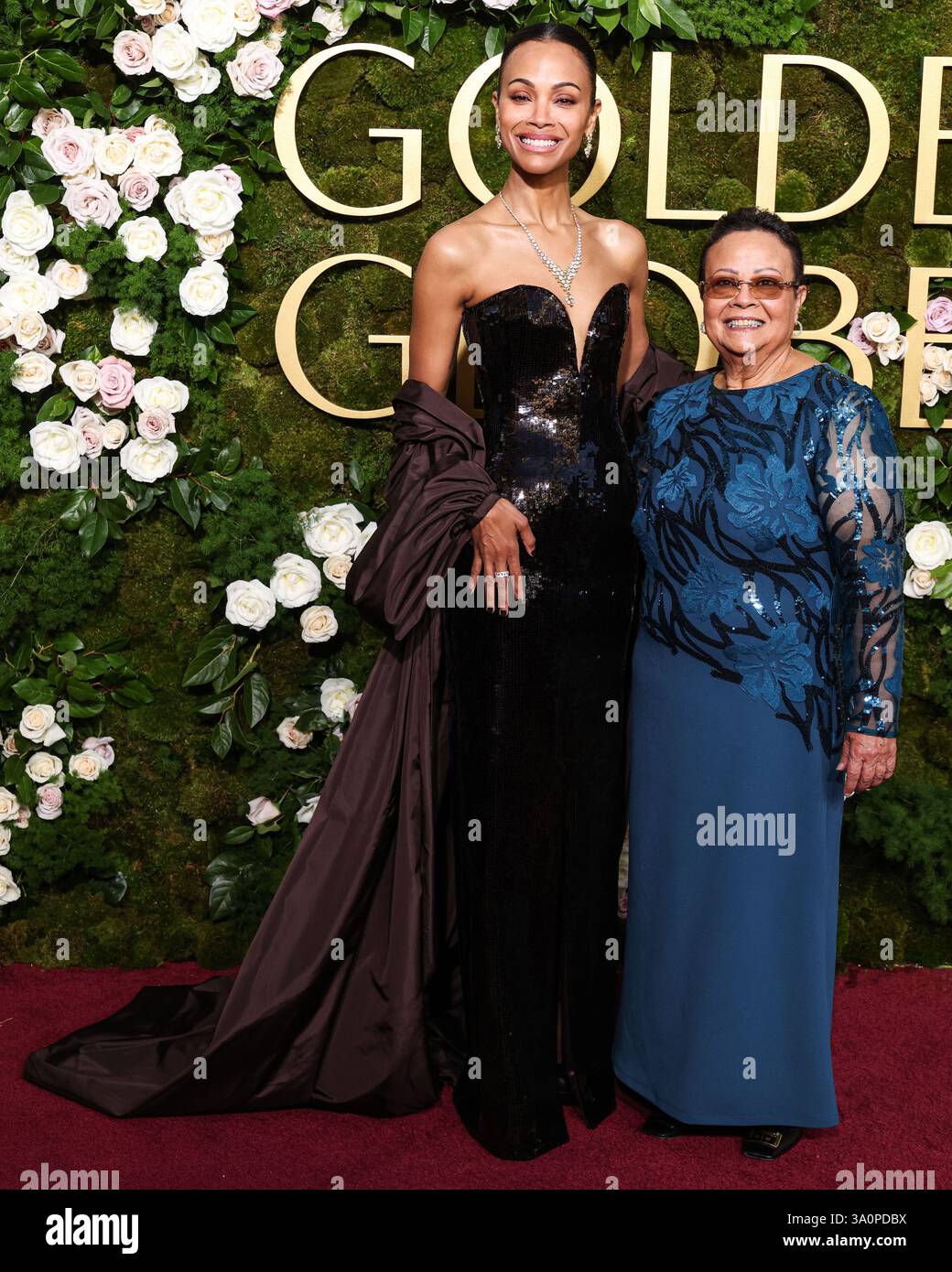 (FILE) Zoe Saldana wins Oscar for Best Actress In A Supporting Role for