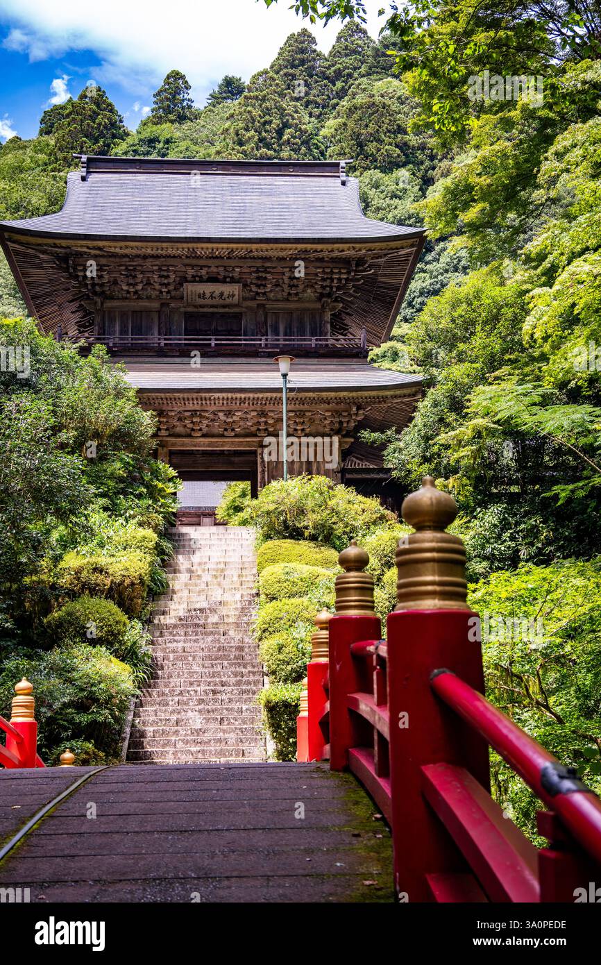 Unganji temple in Otawara, Tochigi, Japan Stock Photo
