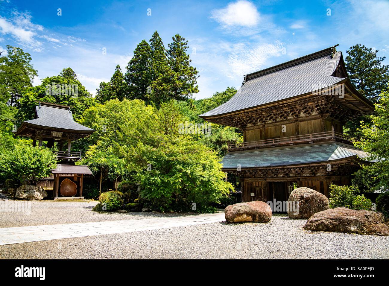 Unganji temple in Otawara, Tochigi, Japan Stock Photo