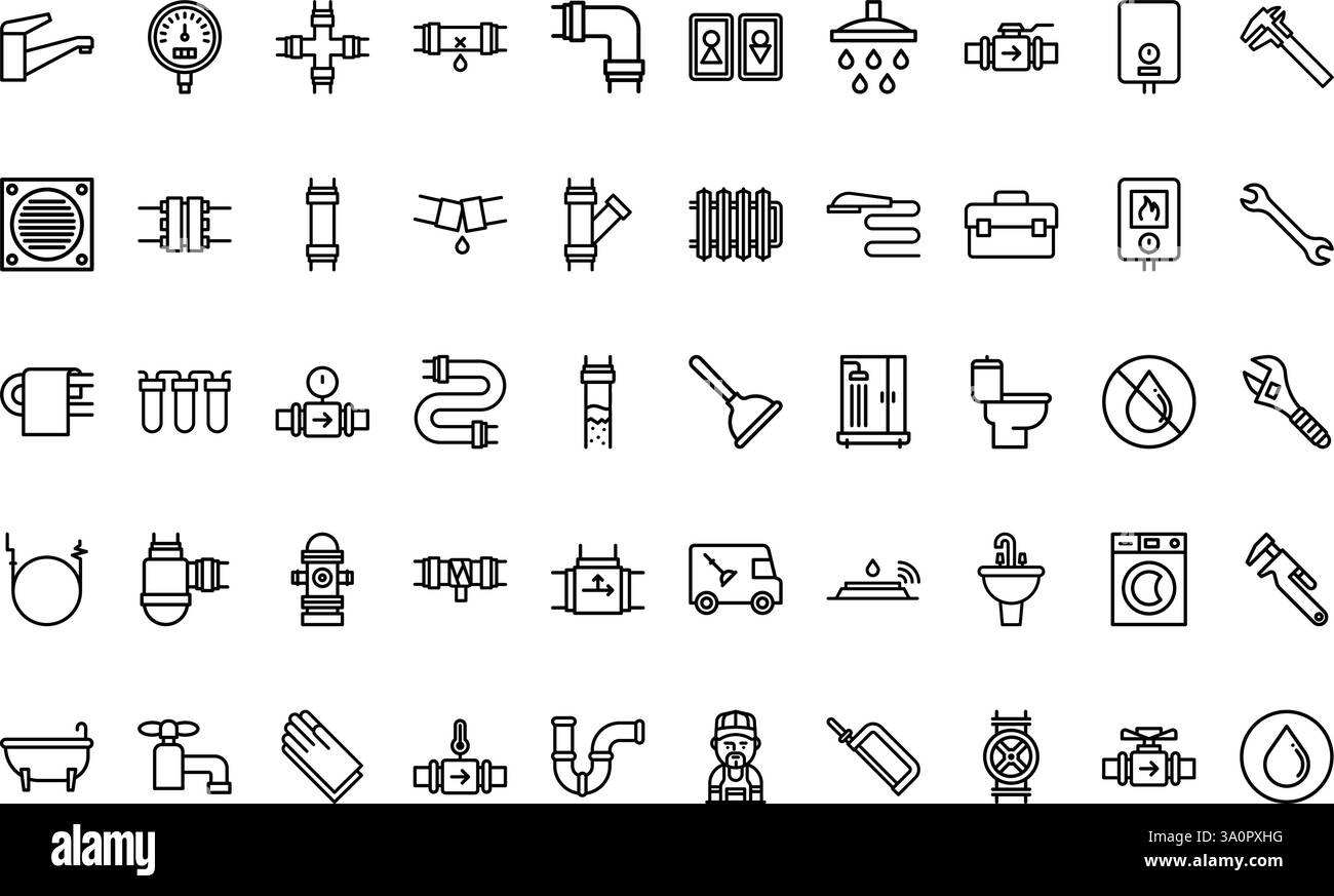 High-Quality Vector Icons Collection with Editable Stroke. Ideal for Professional and Creative Projects. Stock Vector