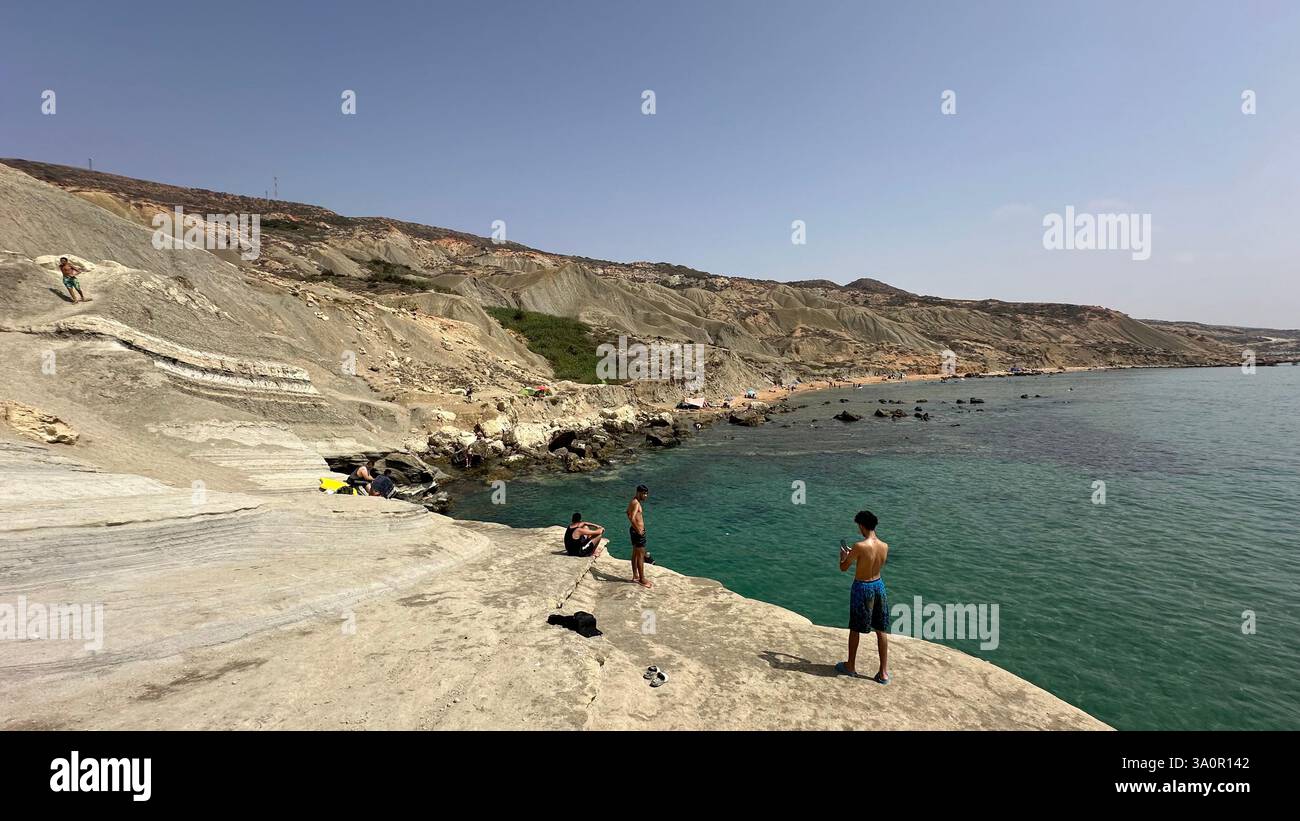 Clif 'la guitarre' - Smartphone Captured Stock Image