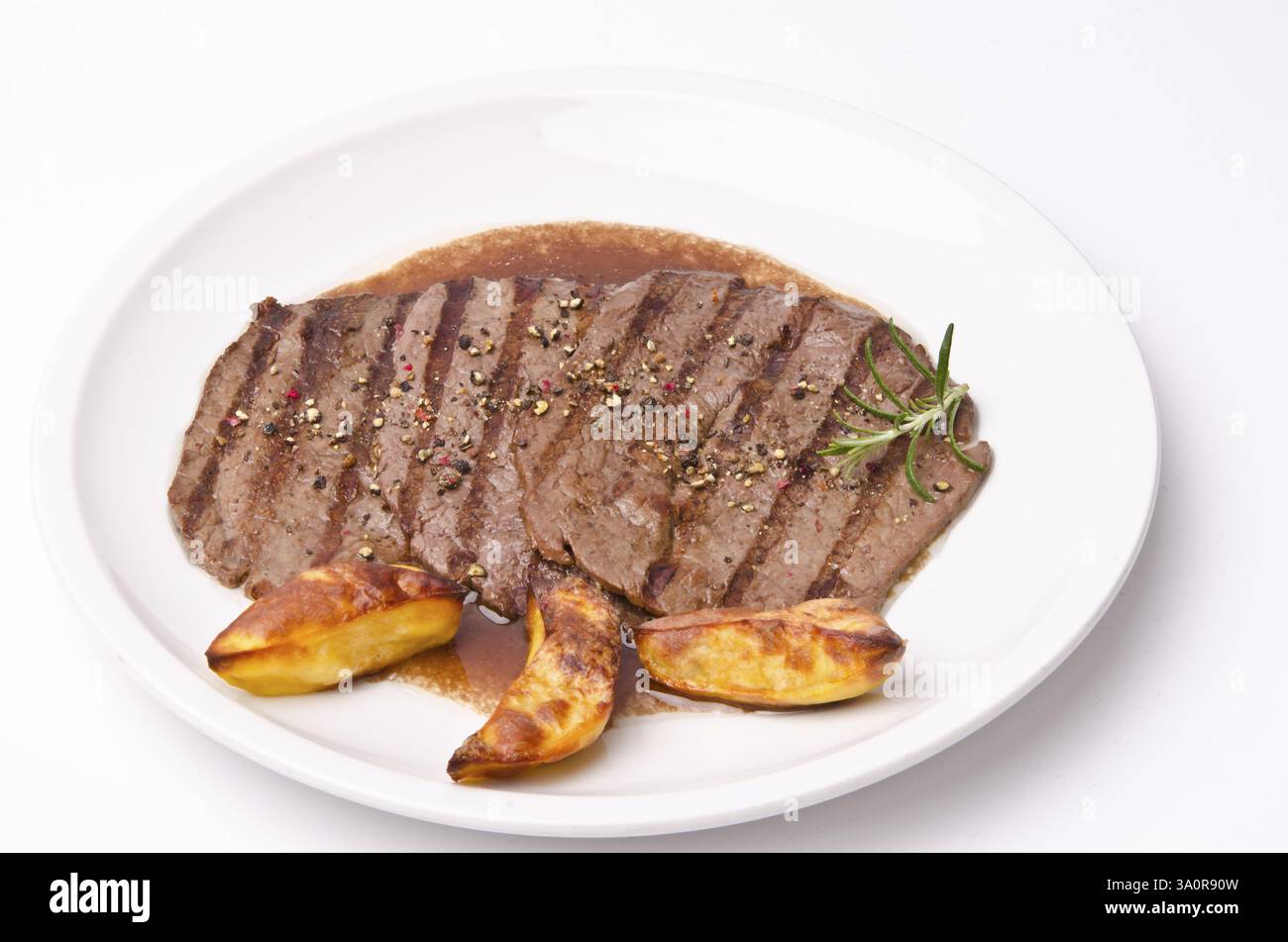 Beef Jacket Beef with jacket potato Stock Photo - Alamy