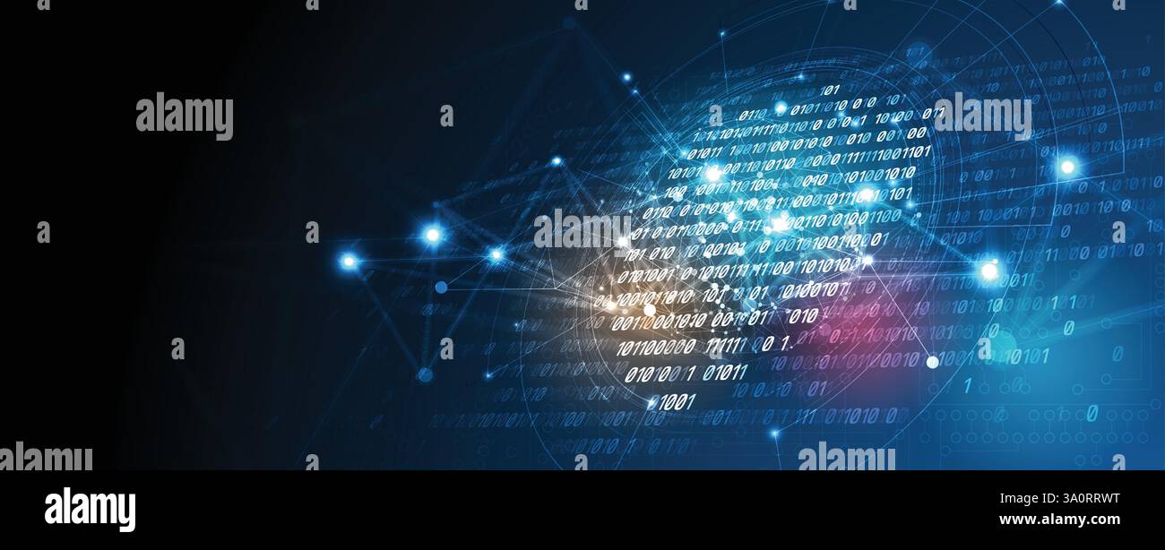 Cyber security protection devices from hacker attack Stock Vector