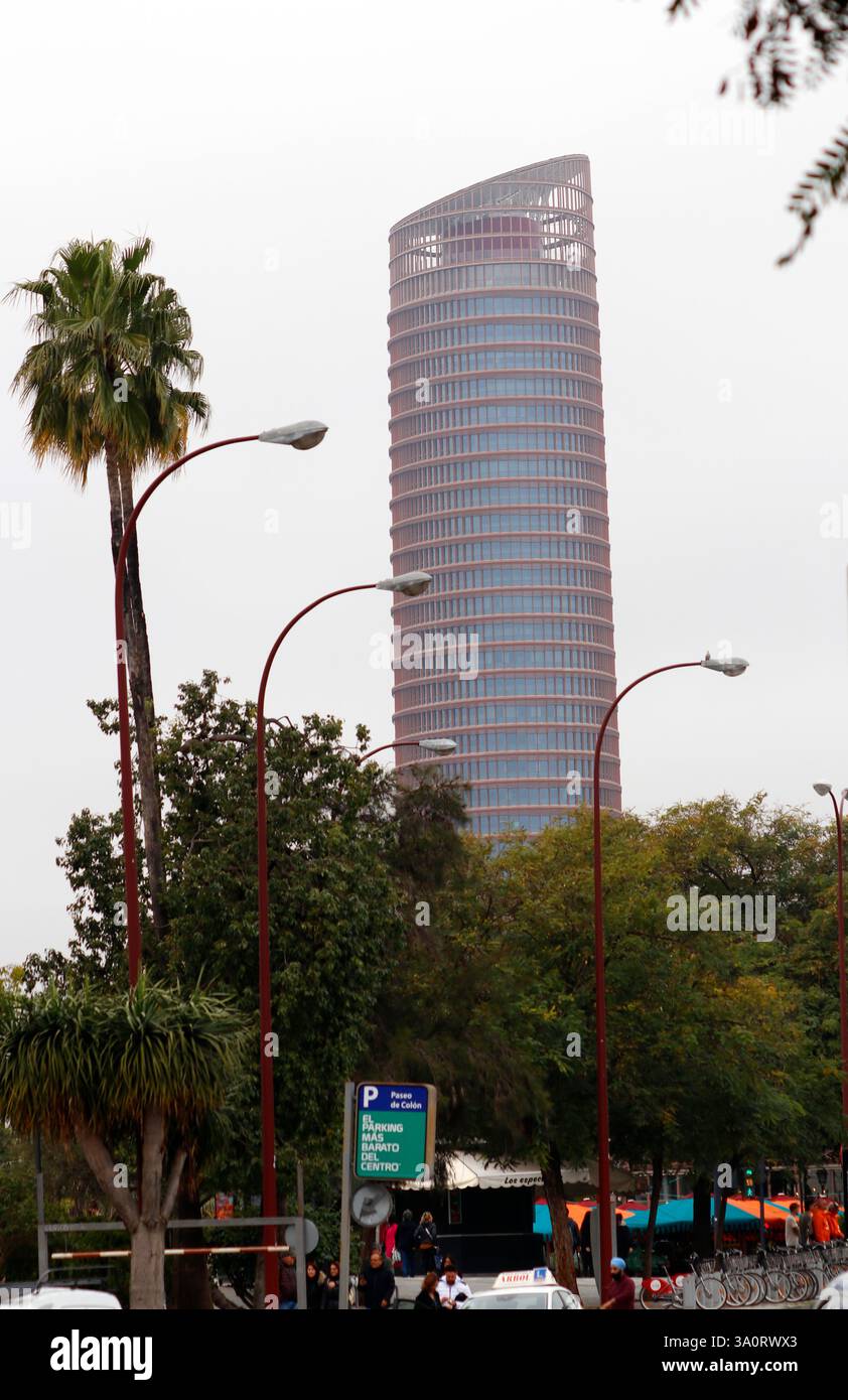Cajasol tower hi-res stock photography and images - Alamy