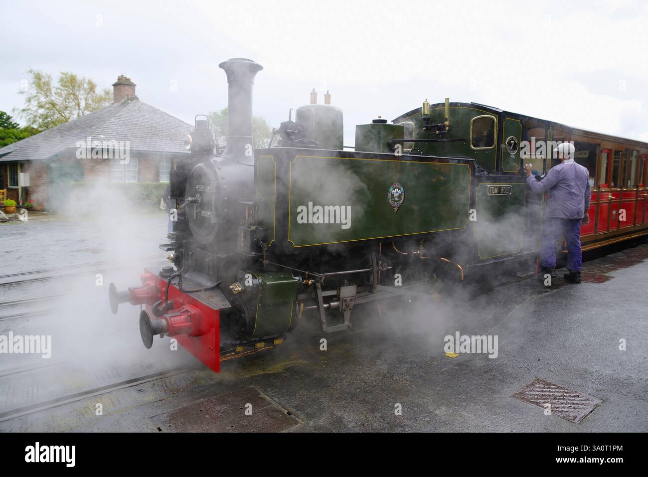 Narrow Gauge, Steam, Locomotive, Tom Rolt, Tywyn Wharf, Station, Tal y ...
