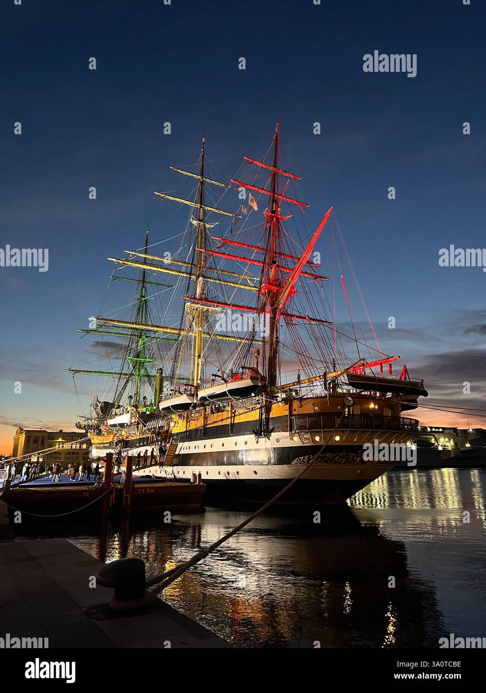 Amerigo Vespucci - Smartphone Captured Stock Image