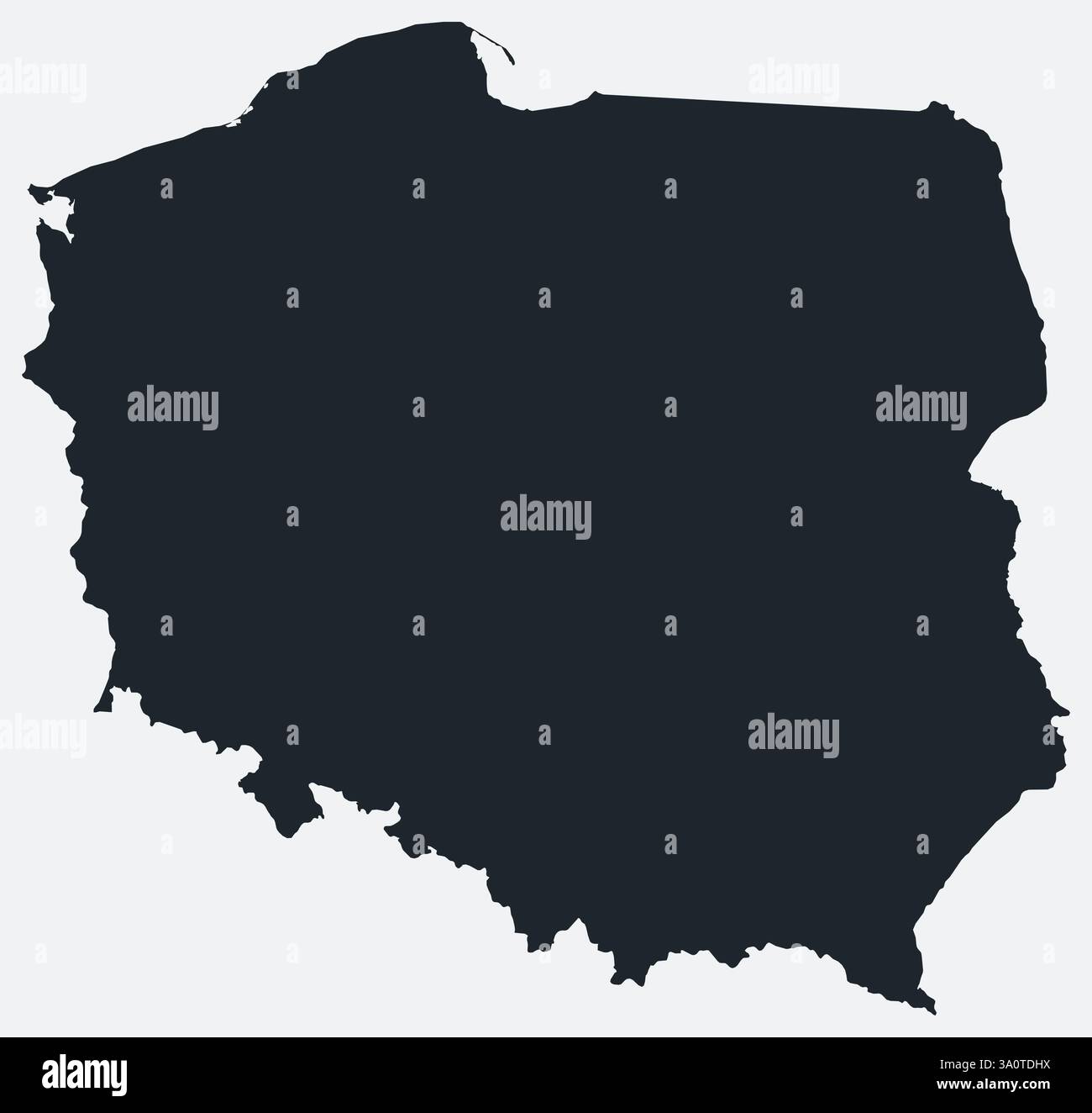 Poland Map Just A Simple Border Map Shape Of The Country Flat Blank Poland Map Just A Simple Border Map Shape Of The Country Flat Blank Poland Outline Vector Boundary Illustration 3A0TDHX 