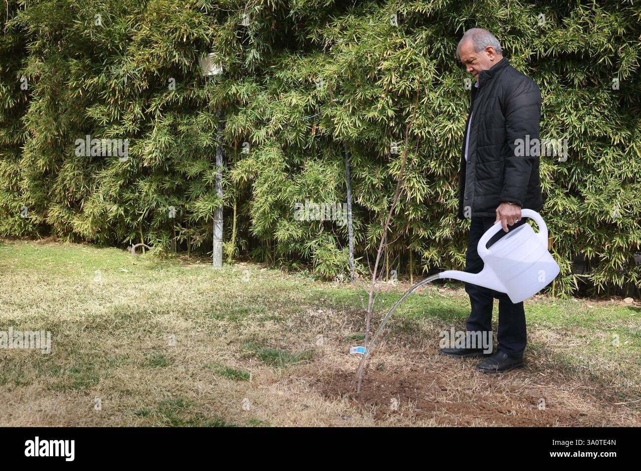 Tehran, Iran. 5th Mar, 2025. Iranian President MASOUD PEZESHKIAN ...
