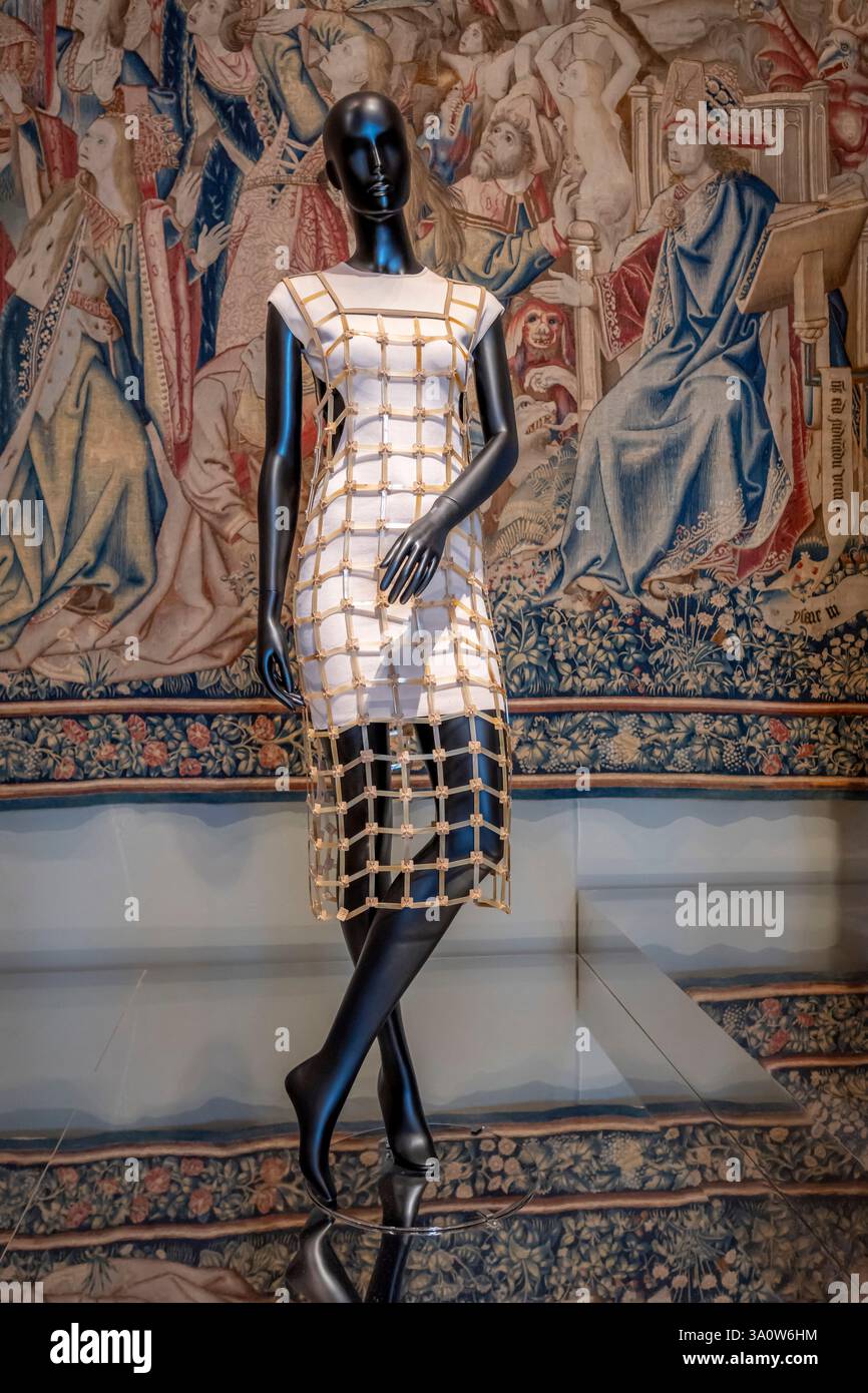 slim fit dress slacks PUNK FISHNET DRESS SET -The unique and stylish setup clothing of fashion  accessories  Serendute