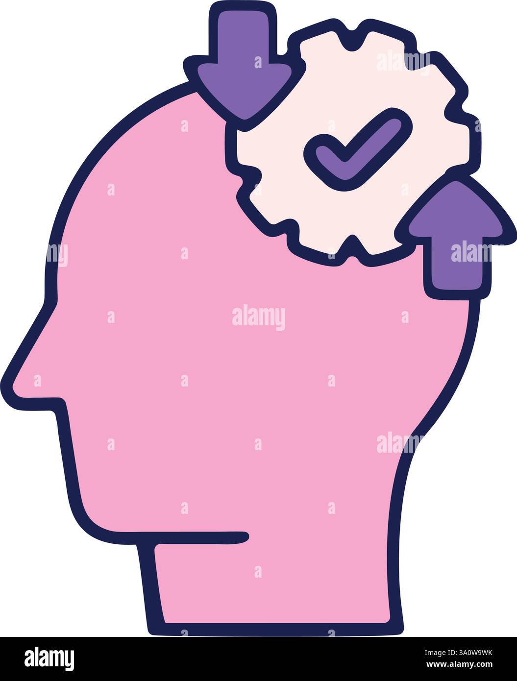 Fixed Mindset Blocked Stock Vector Image & Art - Alamy