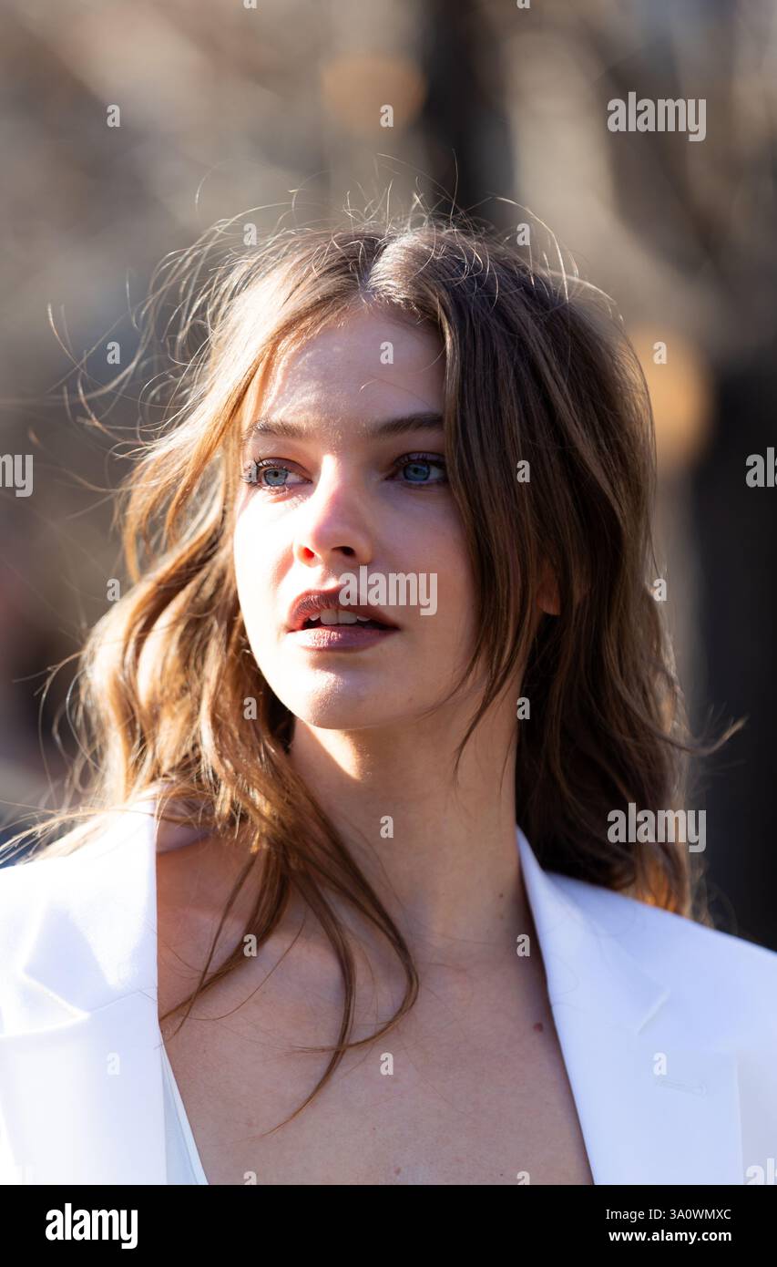Barbara Palvin at the Stella McCartney Fall/Winter 2025-2026 women's ...