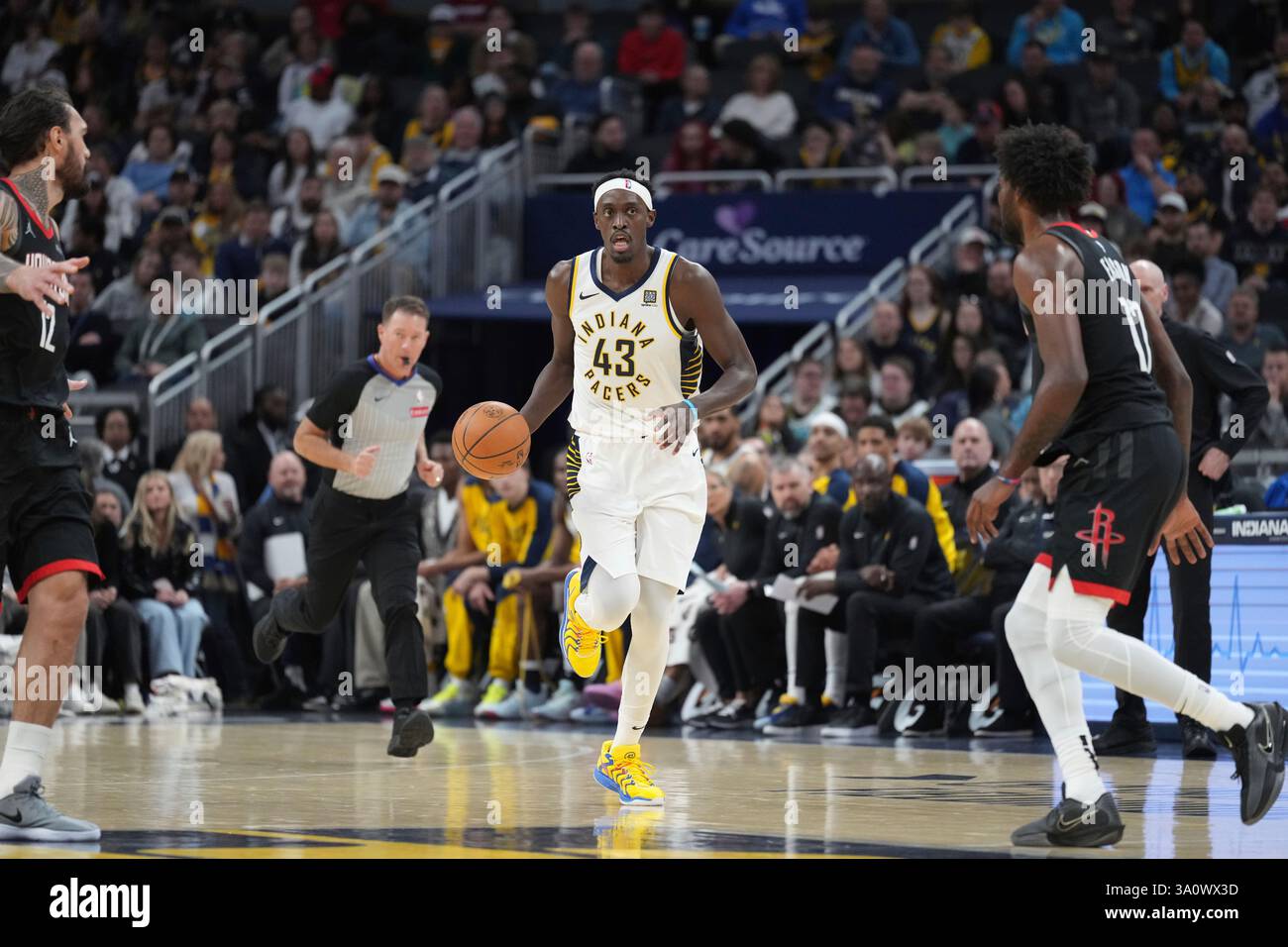 Pascal Nba Indiana Pacers forward Pascal Siakam (43) in action as the Houston ...