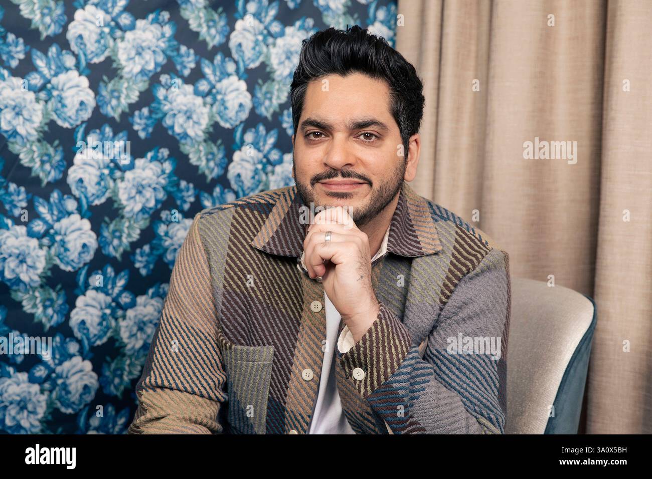 Abdullah Saeed poses for a portrait to promote "Deli Boys" on Tuesday ...