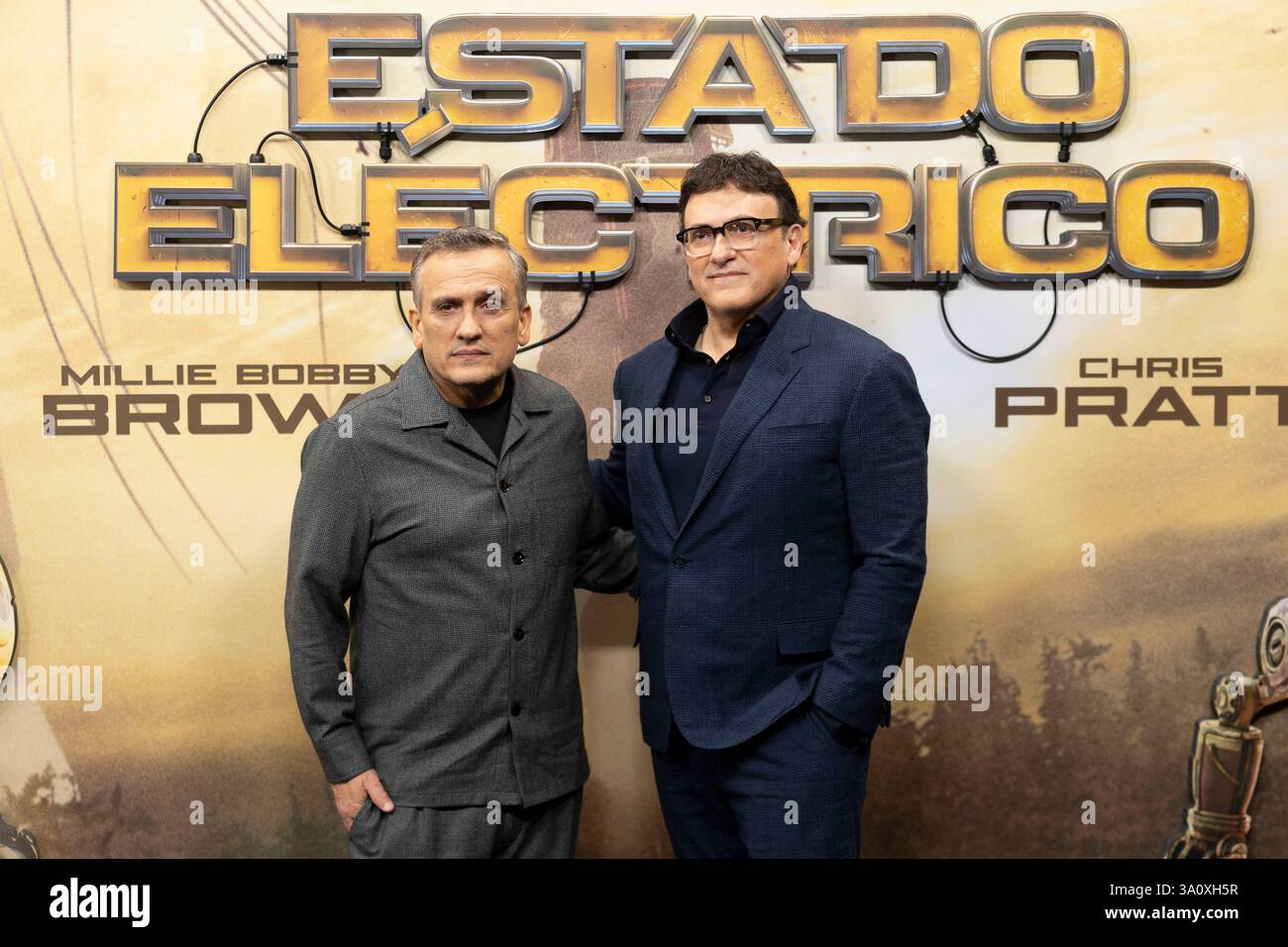Joe Russo and Anthony Russo attend 'Estado eléctrico' 'The Electric ...
