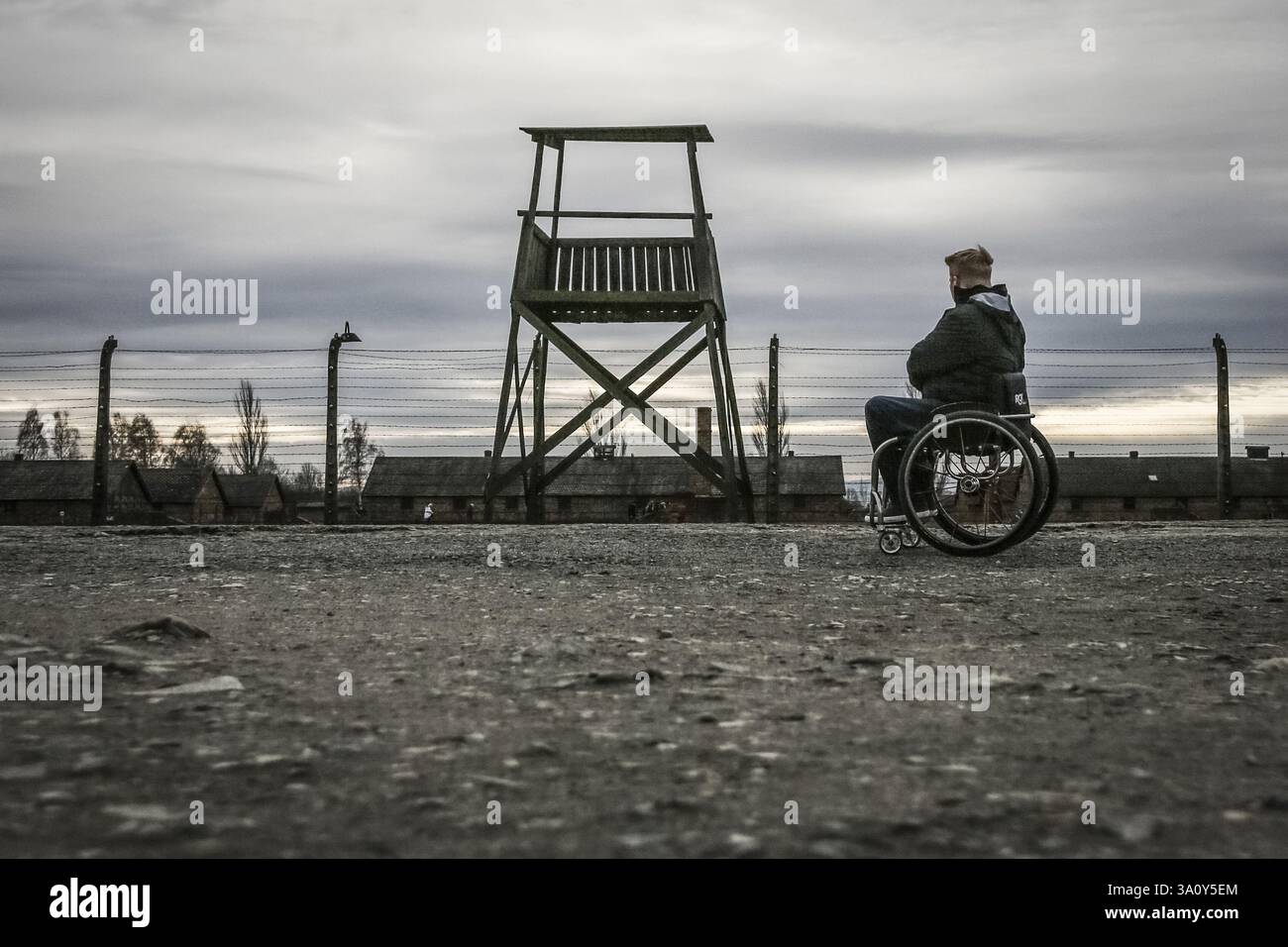 Jan. 27, 2016 - Oswiecim, Poland - The former German Nazi concentration ...