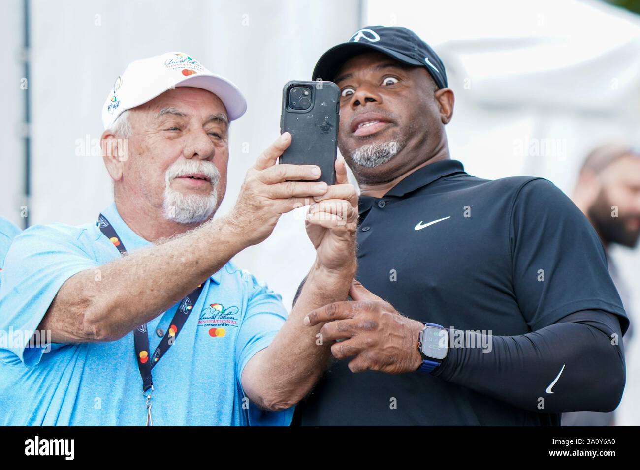 Orlando, Florida, USA. 5th Mar, 2025. Former MLB player Ken Griffey, Jr ...