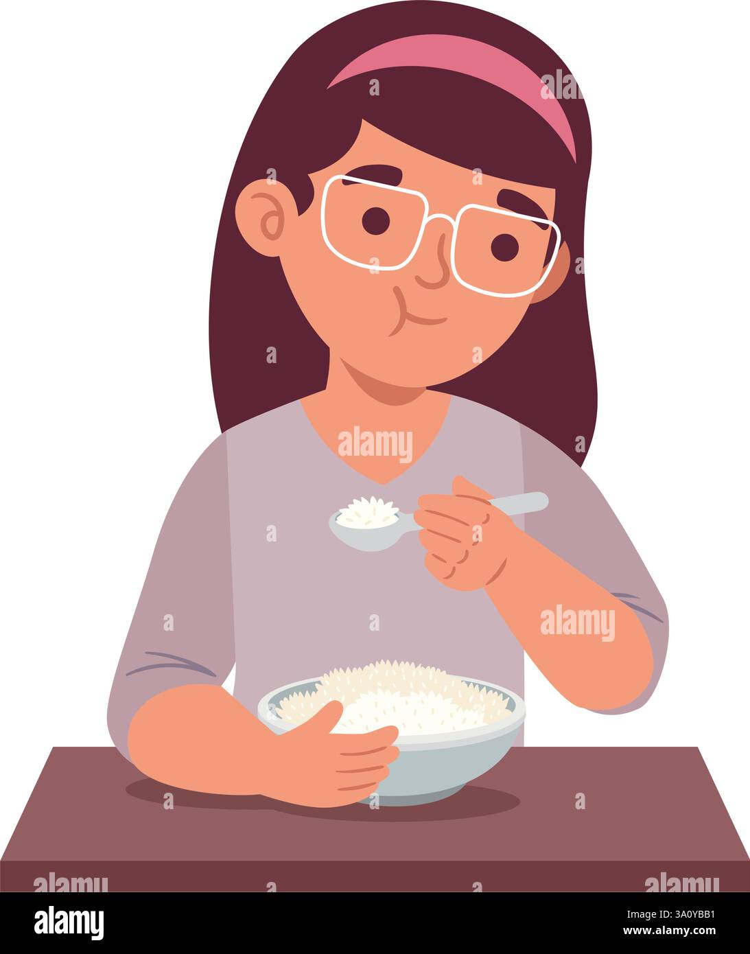 Kids food cafeteria Stock Vector Images - Alamy