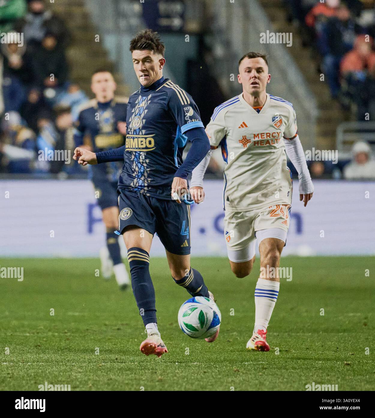CHESTER, PA, USA - MARCH 01, 2025: MLS Match between Philadelphia Union ...