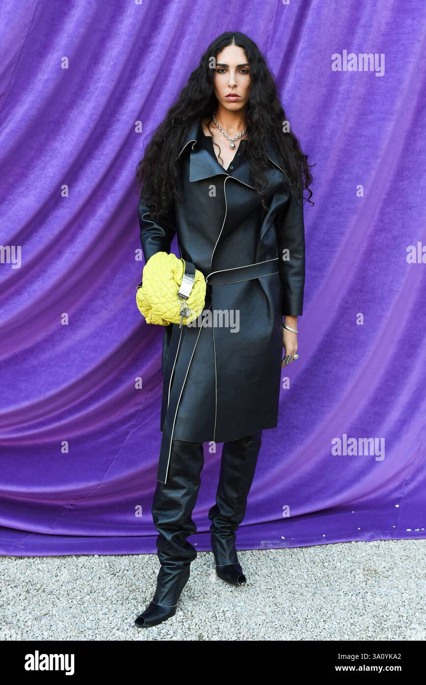 paris-france-05th-mar-2025-raya-martigny-attending-the-acne-studios
