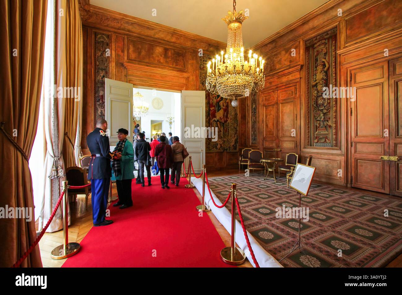 Élysée Palace aka Hôtel d'Evreux, the official residence of the ...