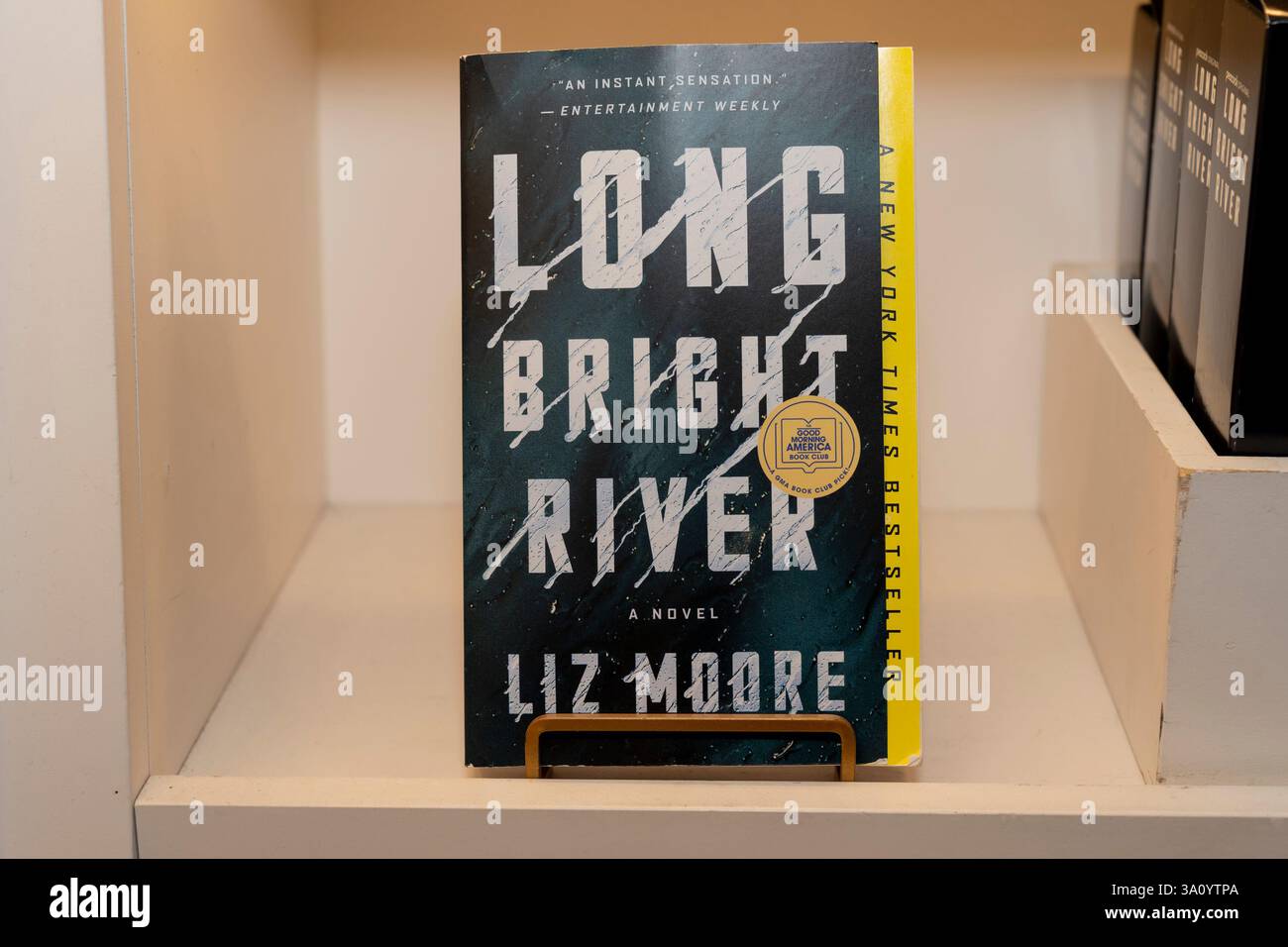 New York, NY, March 5, 2025: Book by Liz Moore upon series is made on